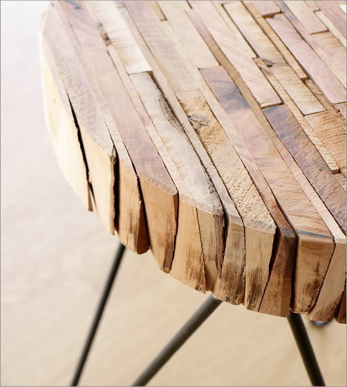 花台 木製 アイアン おしゃれ サイドテーブル フラワースタンド 室内