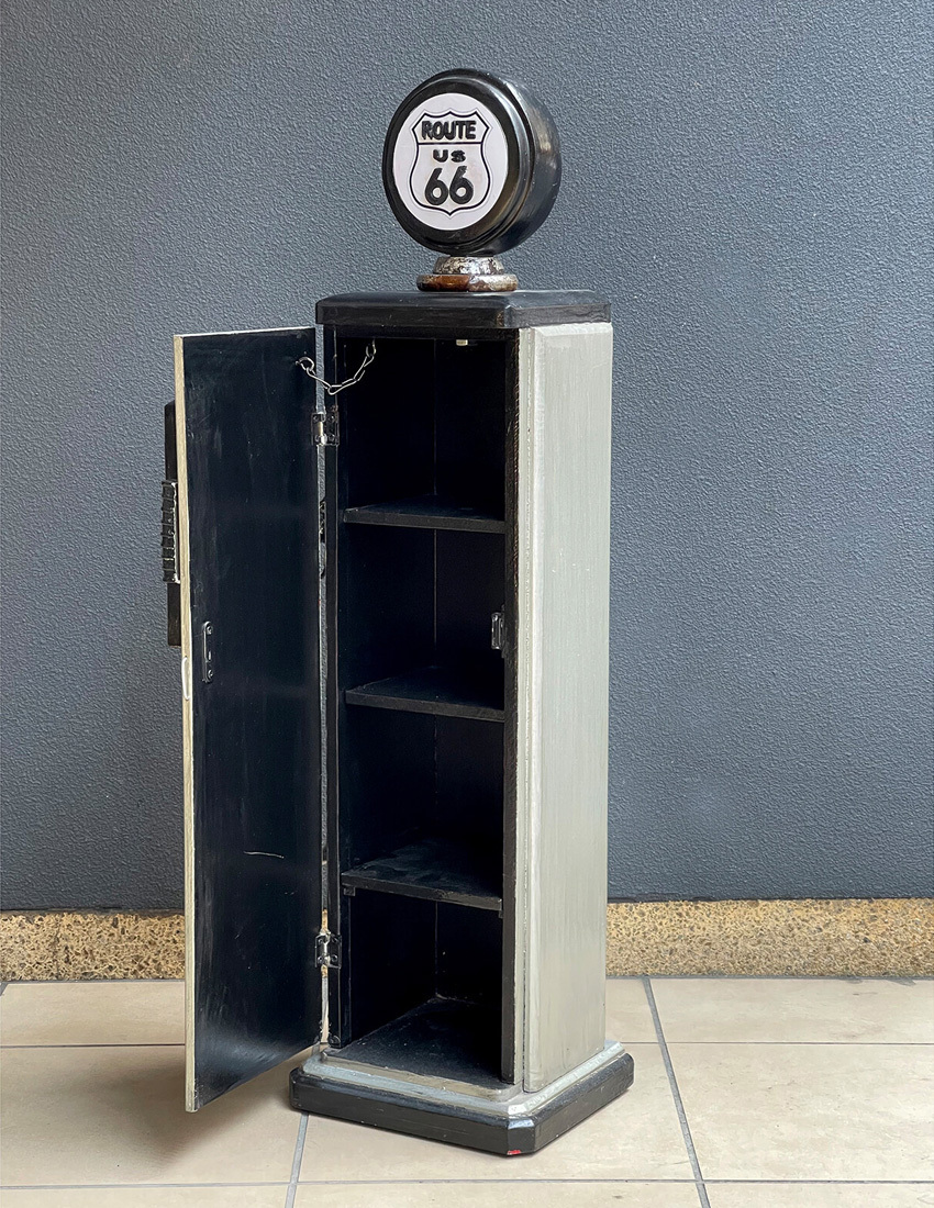 ROUTE66 ガスポンプ CDホルダー アンティーク インテリア ルート66 CD
