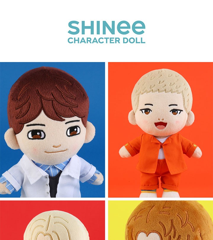 SHINEe シャイニー 公式 ぬいぐるみ CHARACTER DOLL メンバー選択 : 韓