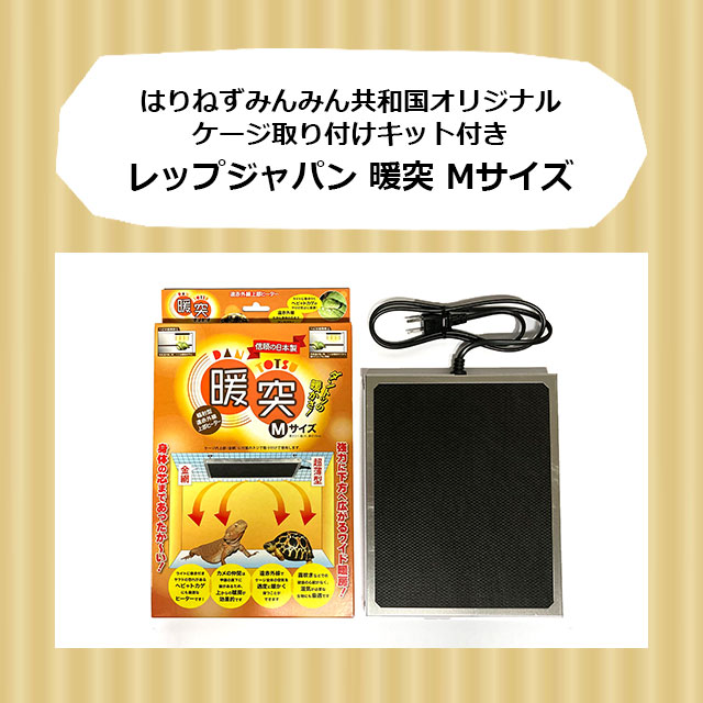 はりねずみんみん共和国 暖突 Mサイズ レップジャパン 赤外線上部
