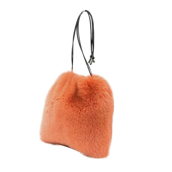 ファー バッグ 日本製 SAGA フォックス ファーバッグ ハンドバッグ