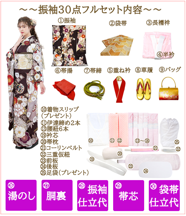手染め 京友禅 金彩 正絹 振袖 30点 セット 緑 成人式 ふりそで 袋帯