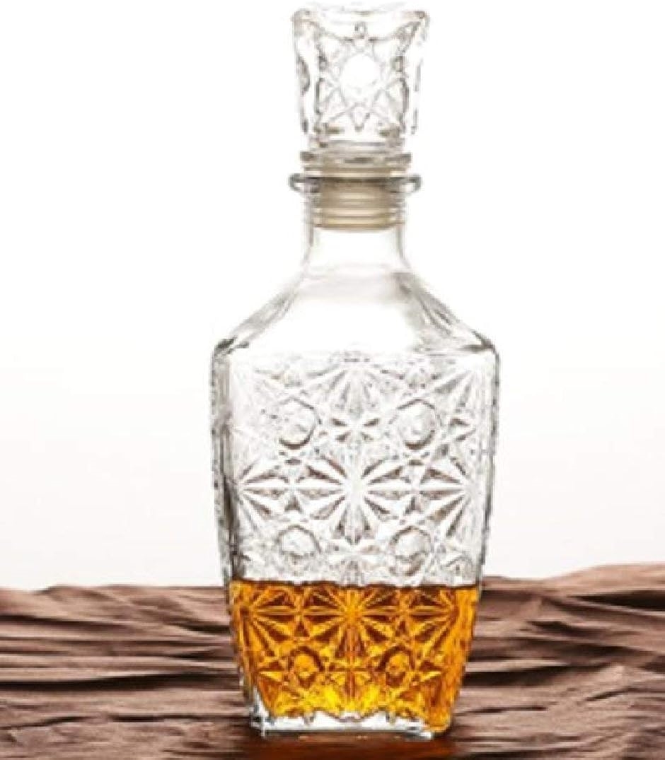 デキャンタ クリスタル ボトル ヴィンテージ風 ワイン ウィスキー