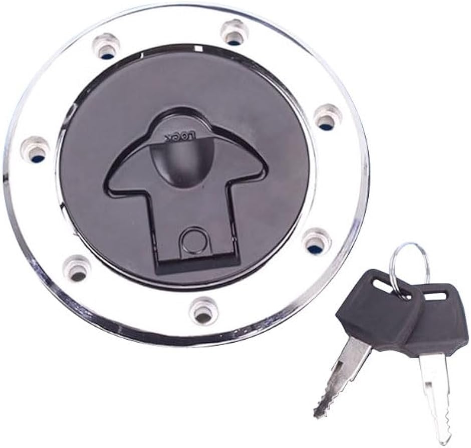 互換品】カワサキ ガソリンタンクキャップ 鍵付き 汎用 燃料タンク