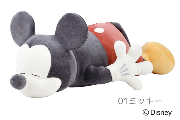 TーARTS ミッキーマウスぬいぐるみモフモフ茶系可愛い50cm