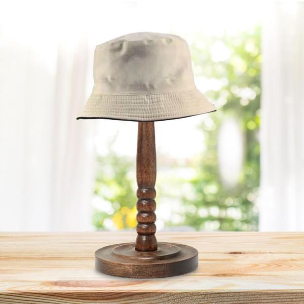 帽子スタンド ハット 帽子掛け ホルダースタンド ウッドスタンド 自立