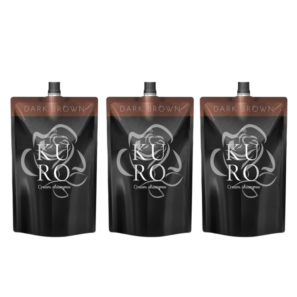 バランローズ KURO ダークブラウン 2個セット バランローズKURO