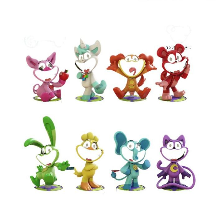 8-piece set ！】スマイリングクリッターズ フィギュア おもちゃ