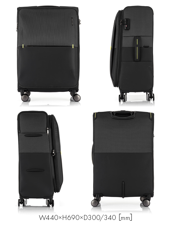 Samsonite STRARIUM スピナー キャリーケース ソフト 4輪