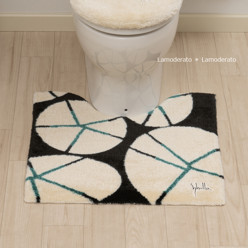 Sybilla（シビラ） トイレマットセット 4点 約60×60cm トイレマット+