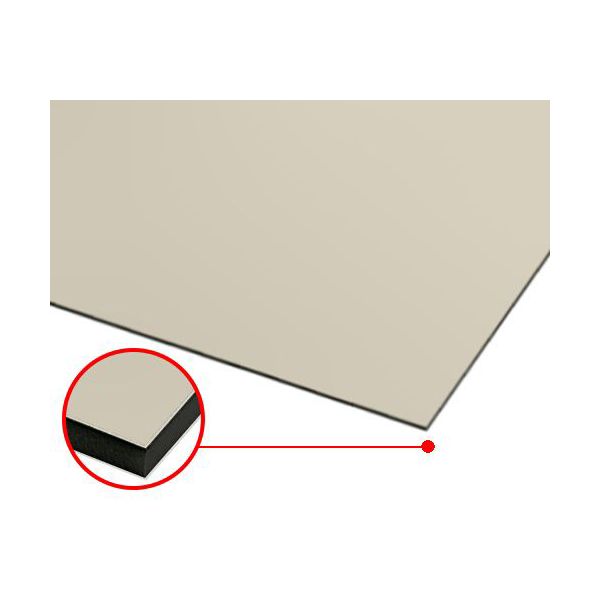 アルミ複合板 ステンカラー 厚み3mm 910×1820mm (3X6) 3カットまで無料