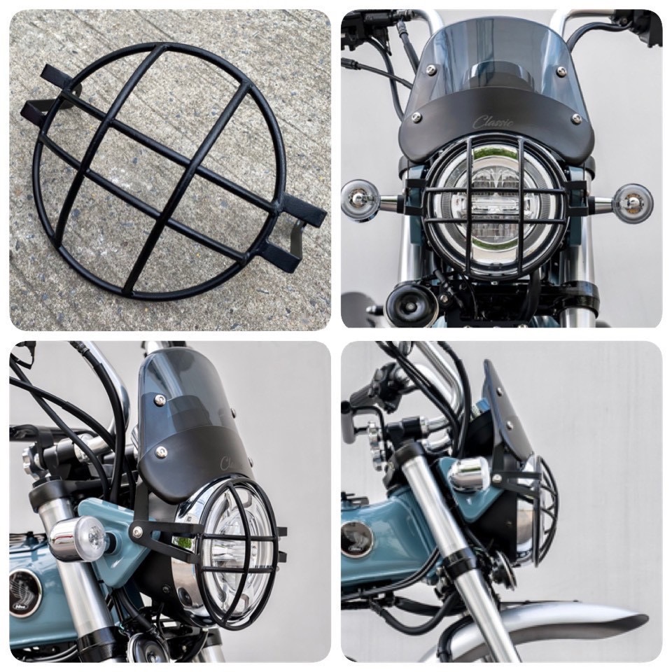 ホンダ（HONDA） ダックスST125用ヘッドライトガード DX018 Diablo