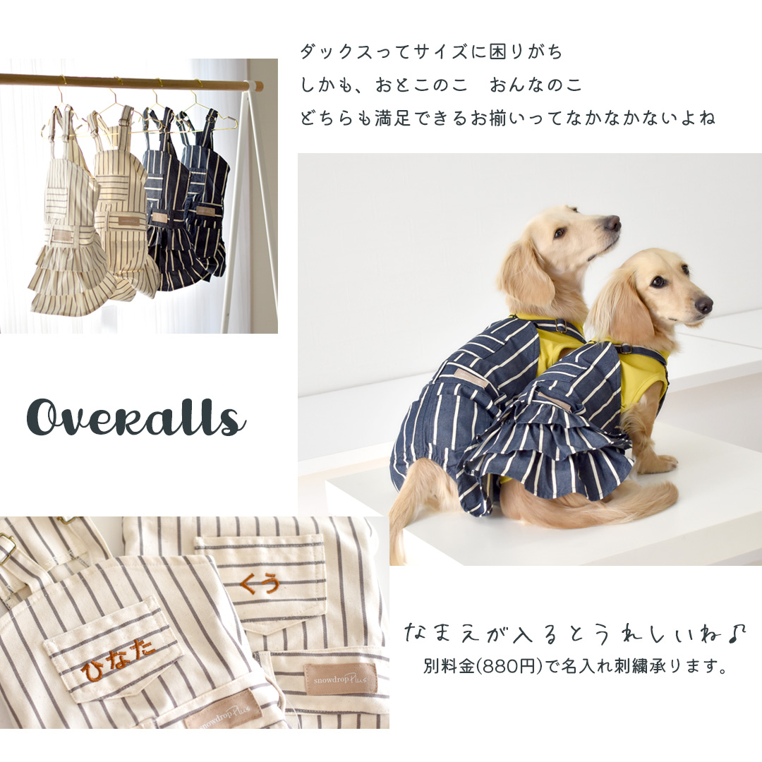 在庫処分セールの為返品交換不可)ダックスサイズ ストライプ