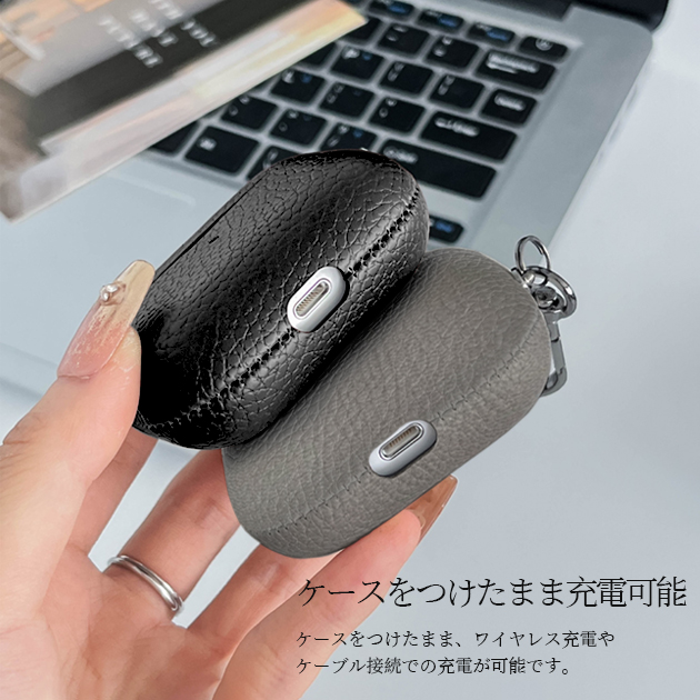 AirPods Pro 3 AirPods4 ケース レザー 革 airpods Pro3 Pro2 第3世代