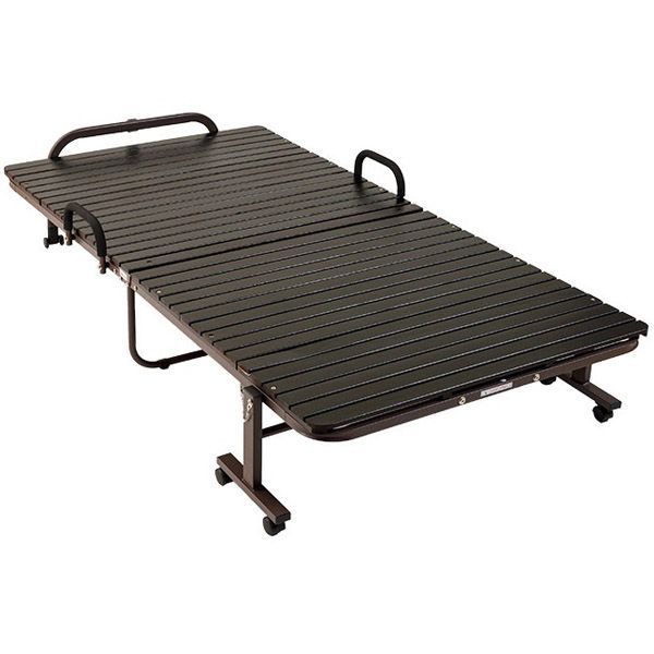 折りたたみベッド すのこベッド シングル ハイタイプ ワイドタイプ 桐