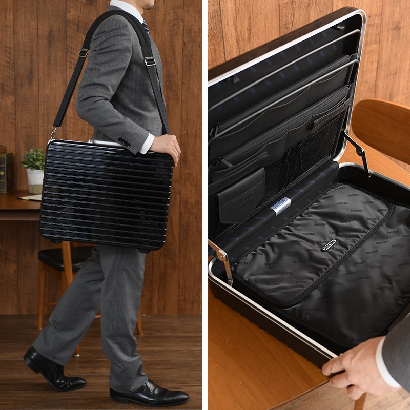 リモワ 2WAY アタッシュケース ブラック ハンドバック スーツケース