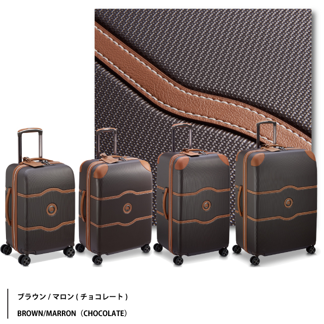 DELSEY CHATLET AIR チョコレート 39L 機内持ち込み可 DELSEY CHATLET