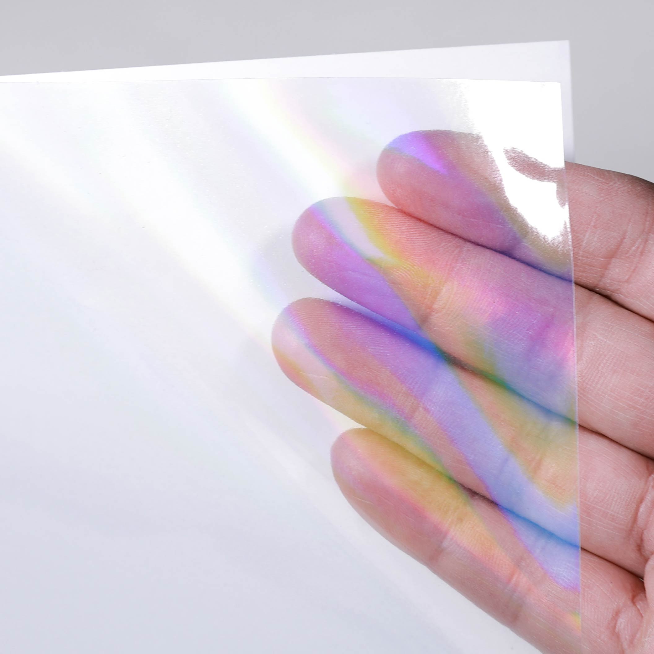 セット割10 A1サイズ 約60cm×約84cm 透明ホログラムシート ホログラム