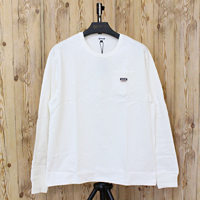 Schott N.Y.C（ショット） Schott WORK LABEL POCKET ロングTシャツ