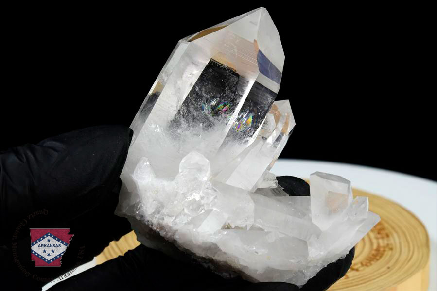 アーカンソー 水晶 クラスター (約122.9g) 原石 アメリカ アーカンソー