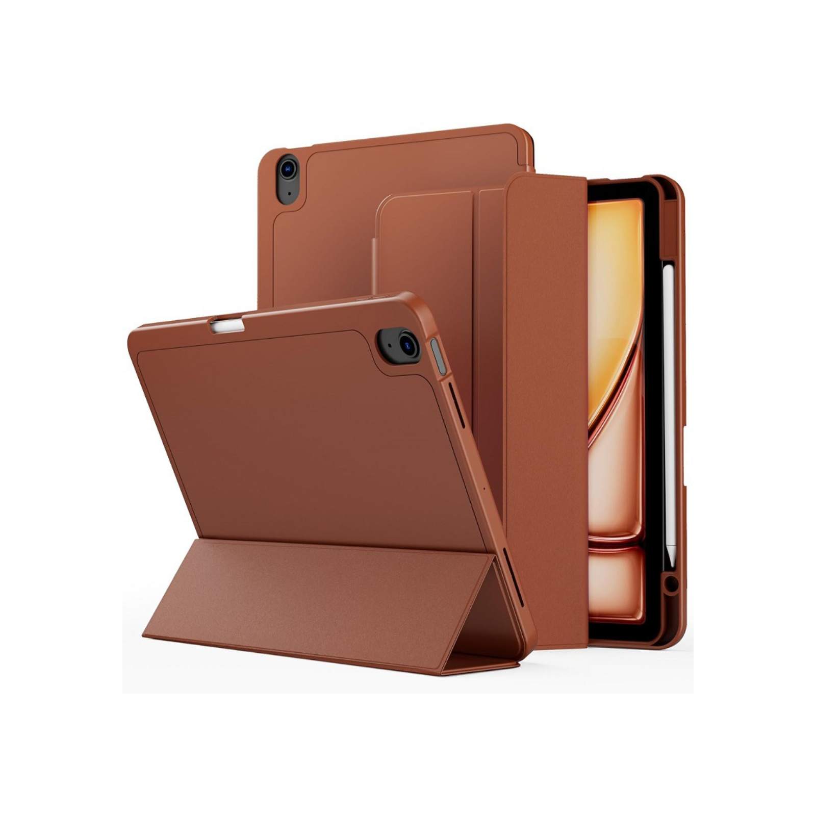 Apple アップル アイパッド 11型 (A16チップ)用のケース TPU&PUレザー