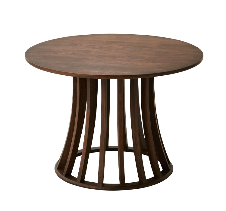 ダイニングテーブル 丸テーブル 円形 直径105cm 4人掛け 4人用 木製