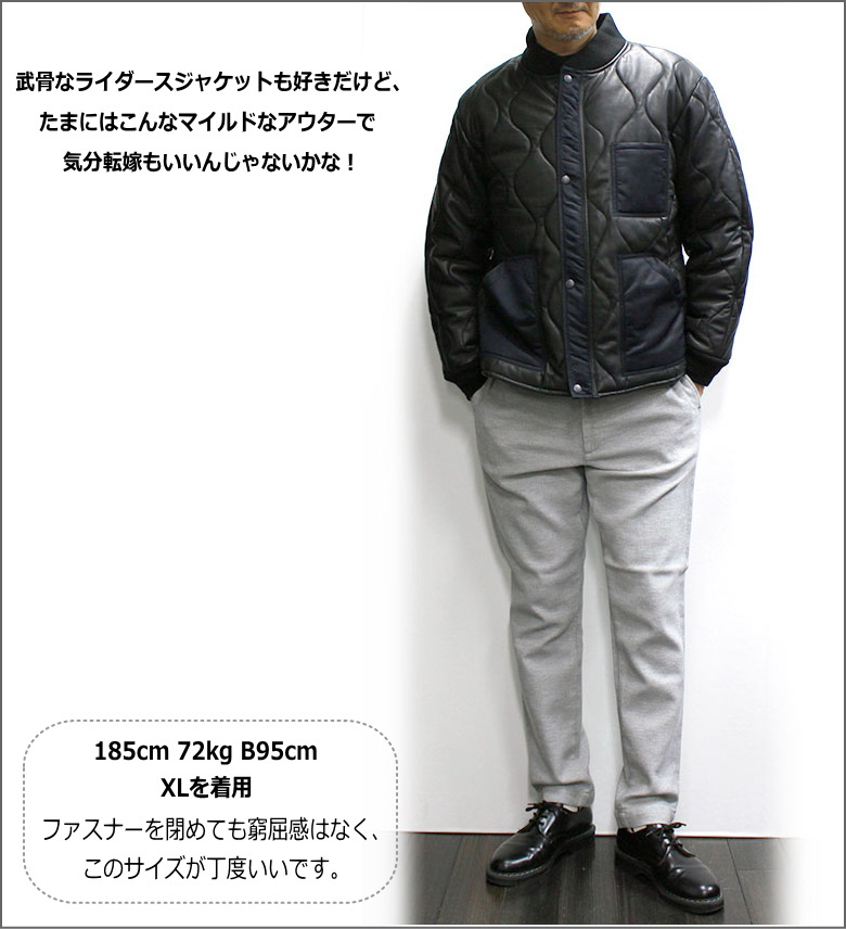 Schott N.Y.C（ショット） ショット / Schott ラムレザー 中綿入り