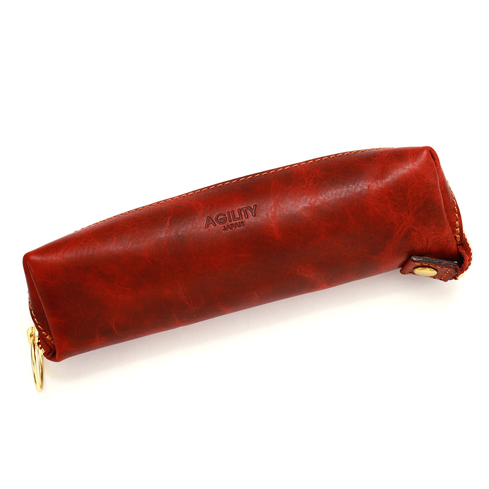 AGILITY（アジリティ） ペンケース 革 レザーペンケース メガネケース