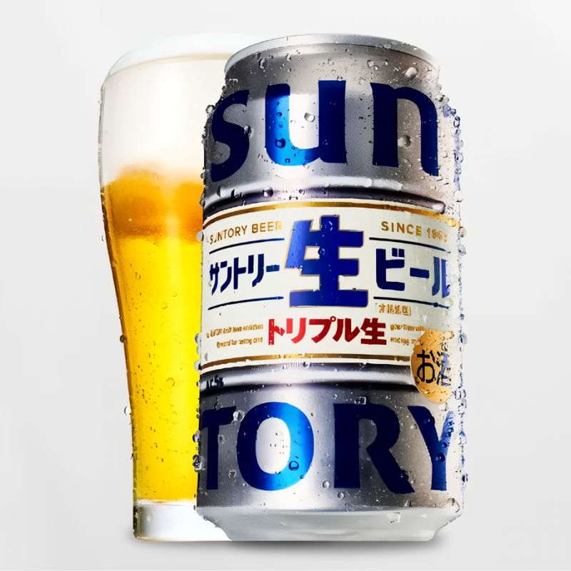SUNTORY（サントリー） ビール 生ビール トリプル生 350ml × 24本