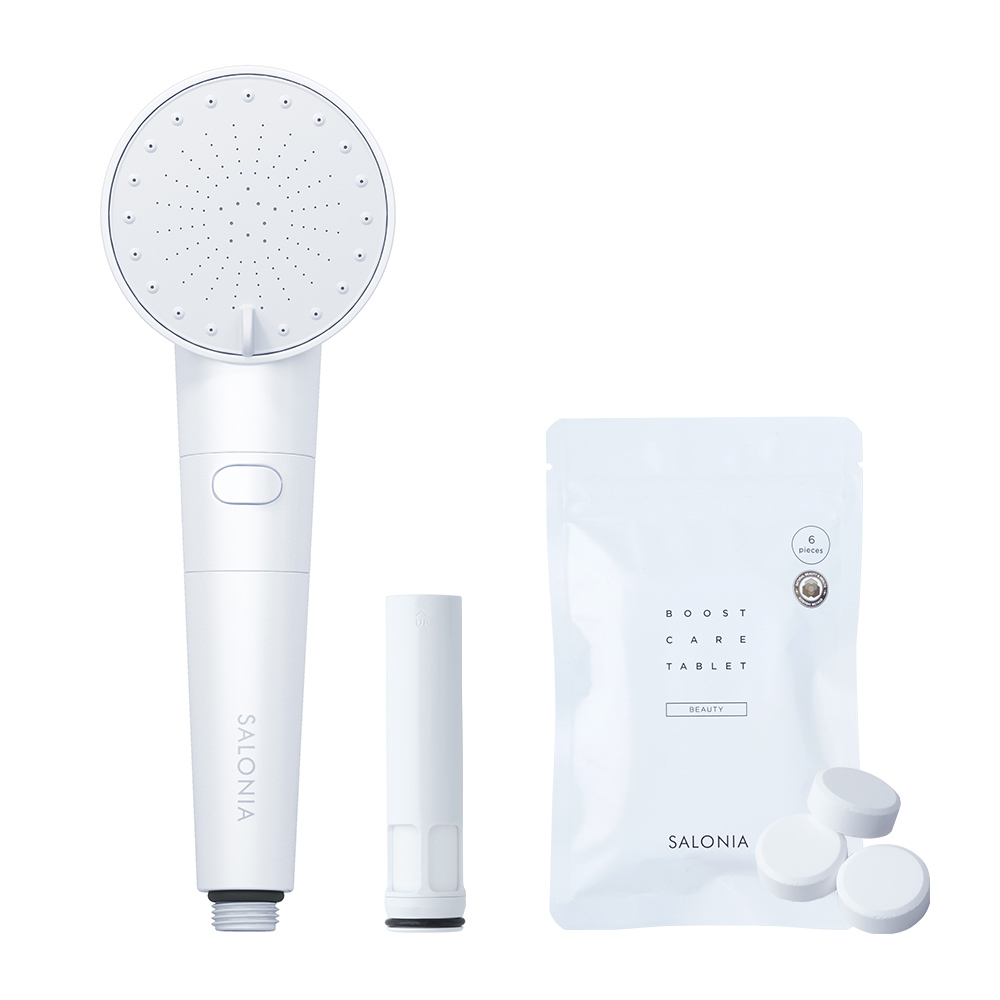 SALONIA（サロニア） シャワーヘッド ファインバブルクリア 塩素除去