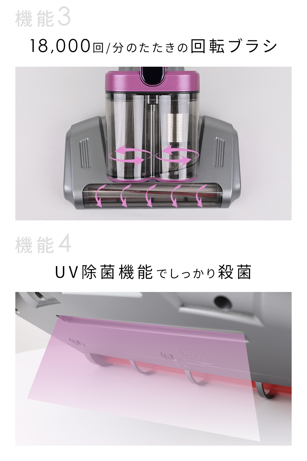 最新2026年モデル】布団クリーナー UV除菌 ダニ取り ホコ除去 掃除機