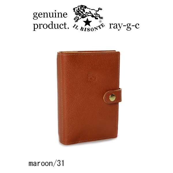 IL BISONTE（イルビゾンテ） 手帳 システム手帳カバー （ミニ6穴サイズ