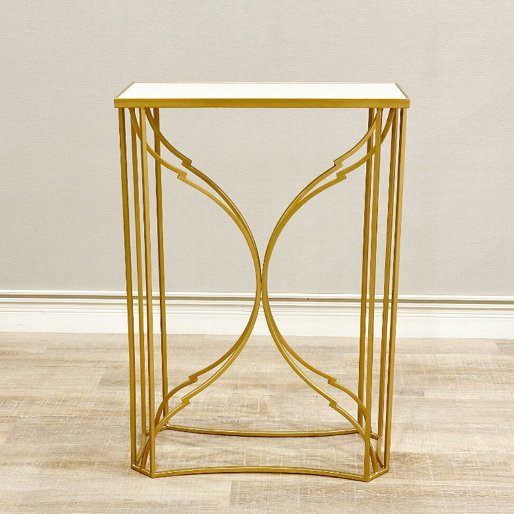 天板大理石 コンソールテーブルアイアン コンソール サイドテーブル