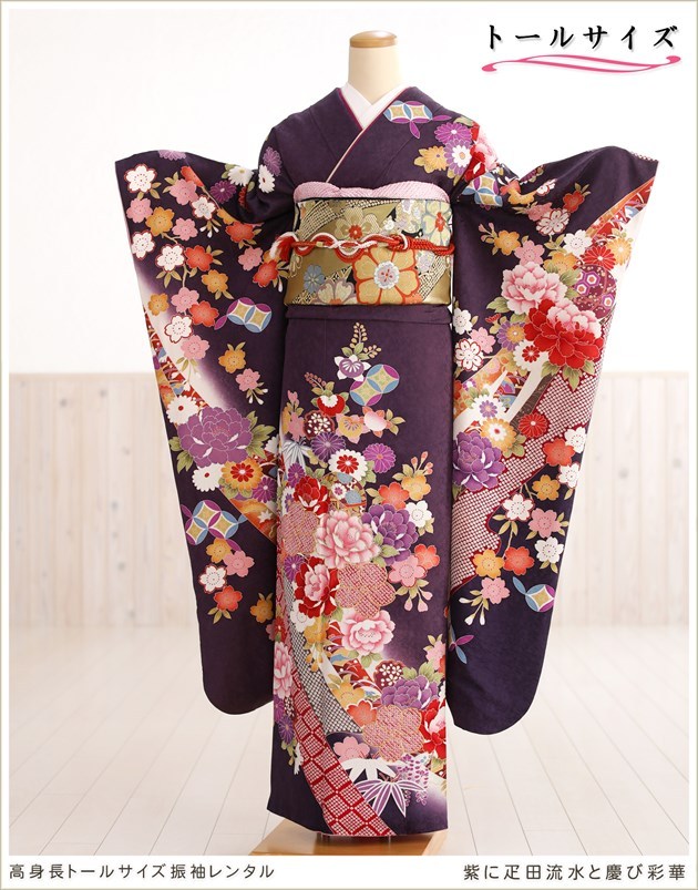 高身長トールサイズ 成人式 振袖レンタル 1月 お正月 fb1303s 振り袖