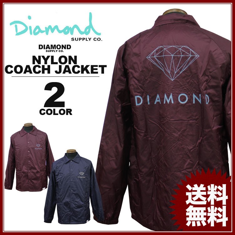 SALE ダイヤモンドサプライ Diamond SUPPLY CO. コーチジャケット