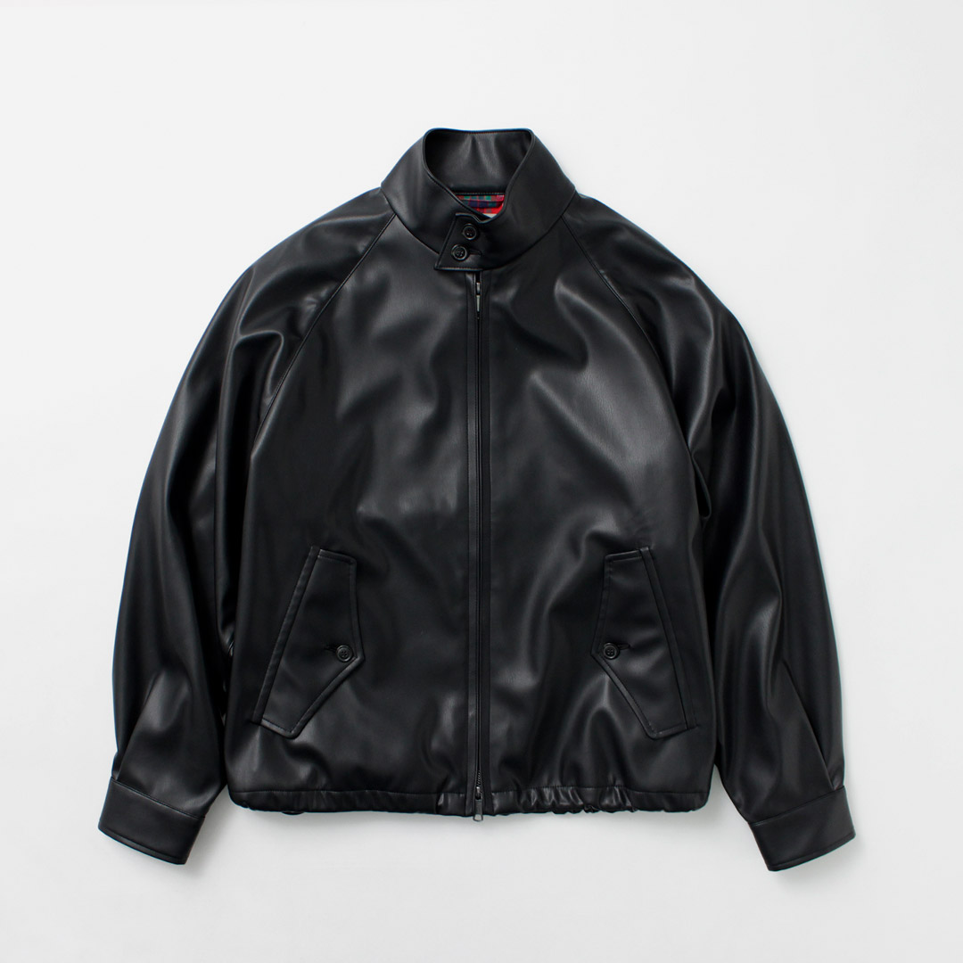 BARACUTA（バラクータ） G4 ボックスジャケット フェイクレザー
