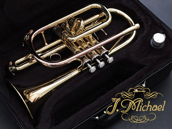 Jマイケル CT-420 コルネット セミハードケース付属 トランペットから