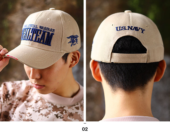 ネイビーシールズ キャップ 零 ZERO 帽子 ローキャップ ボールキャップ