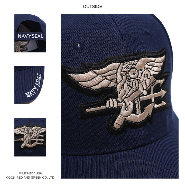 ネイビーシールズ キャップ 零 ZERO 帽子 ローキャップ ボールキャップ