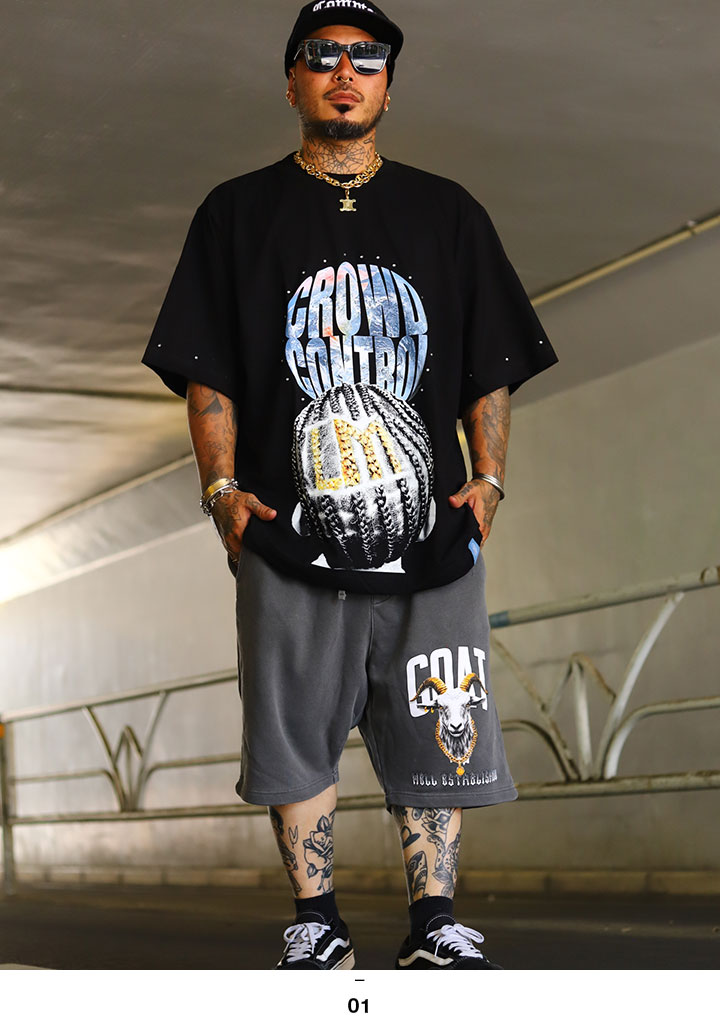 LIVE MECHANICS 上下セット 半袖 ブランド Tシャツ ハーフパンツ