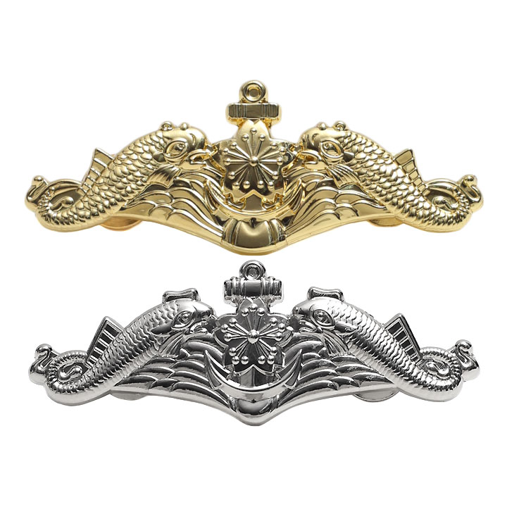 自衛隊 グッズ 海上自衛隊 艦艇 潜水艦 徽章 ドルフィンマーク