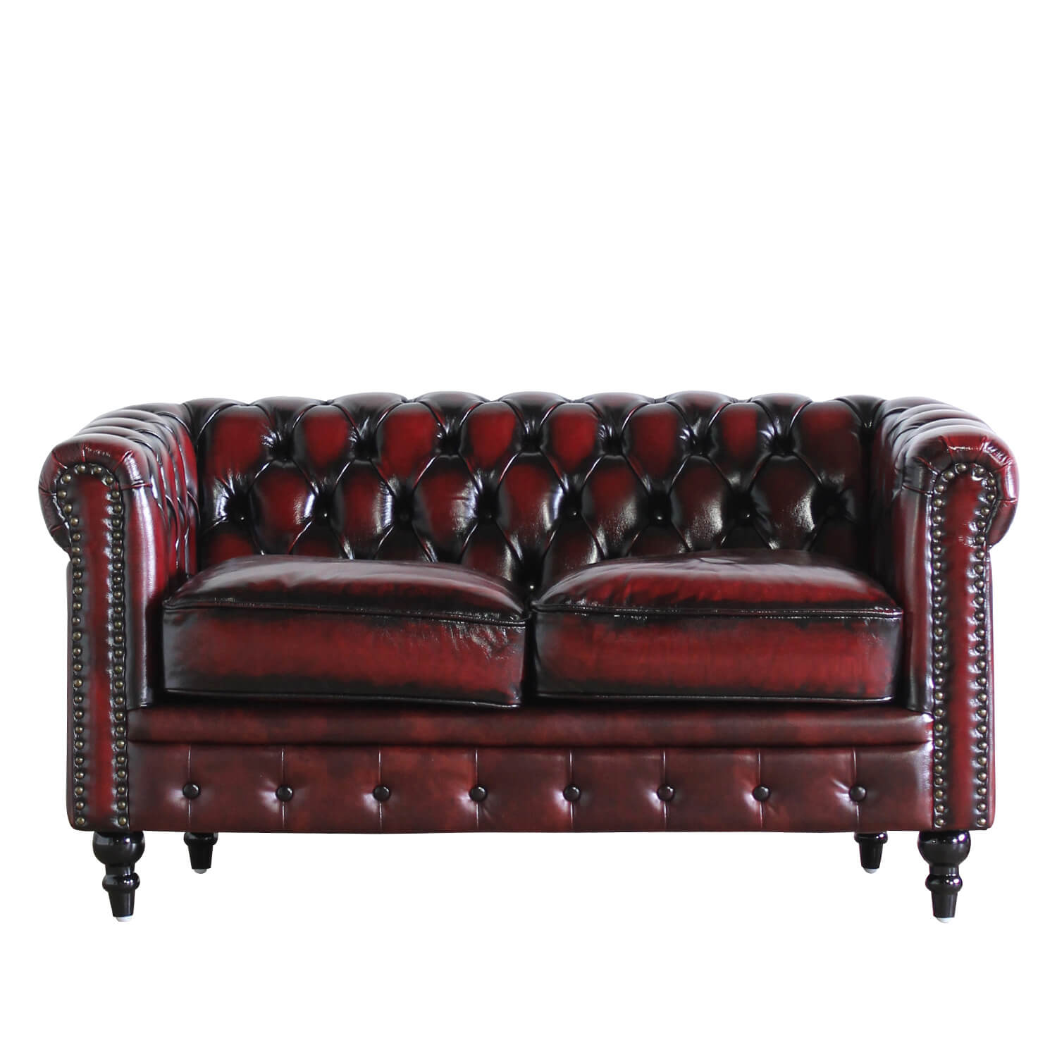 Vincent(ヴィンセント)シリーズ 2人掛け チェスターフィールド クラブ