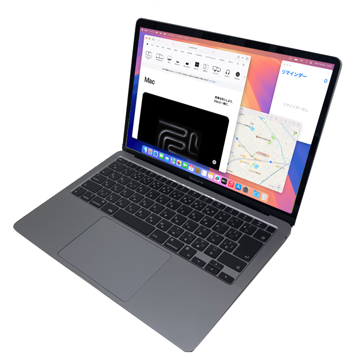 MacBook Air M1 16GB本体 バッテリー97% 美品】MacBook Air M1 (16GB