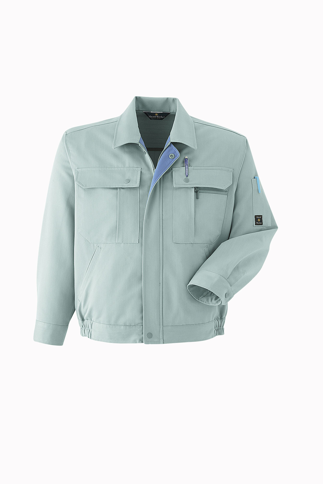 Asahicho 作業服 作業着 長袖ブルゾン 620 秋冬用 ジャンパー メンズ