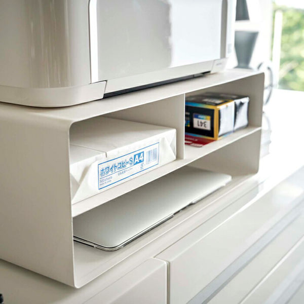 tower 山崎実業 ツーウェイプリンター収納ラック タワー 公式