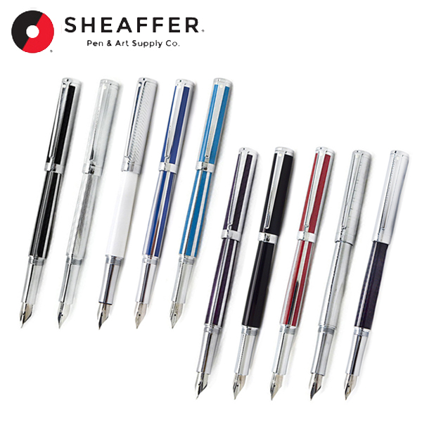 SHEAFFER（シェーファー） インテンシティ 万年筆 ブラック/クローム