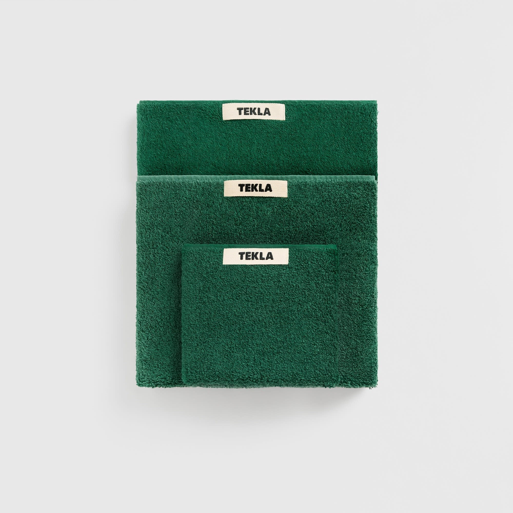 TEKLA（テクラ） 正規販売店 タオル 50×90cm ハンドタオル 無地