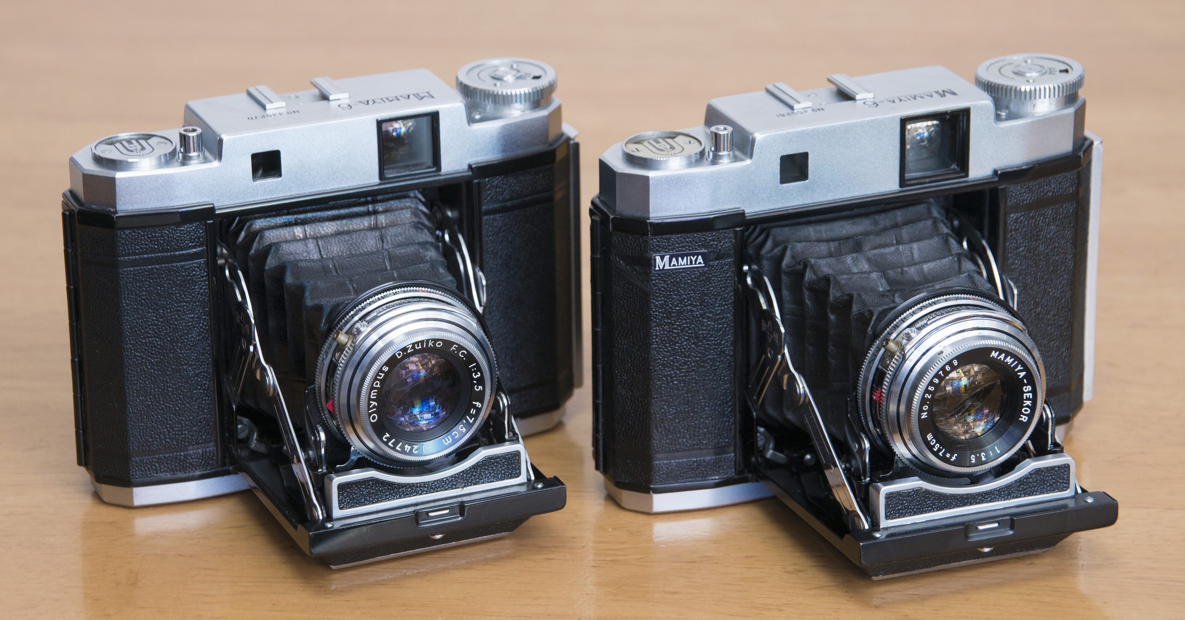 Mamiya Six 6 V型 マミヤシックス 蛇腹中判カメラ（稼働品） Mamiya