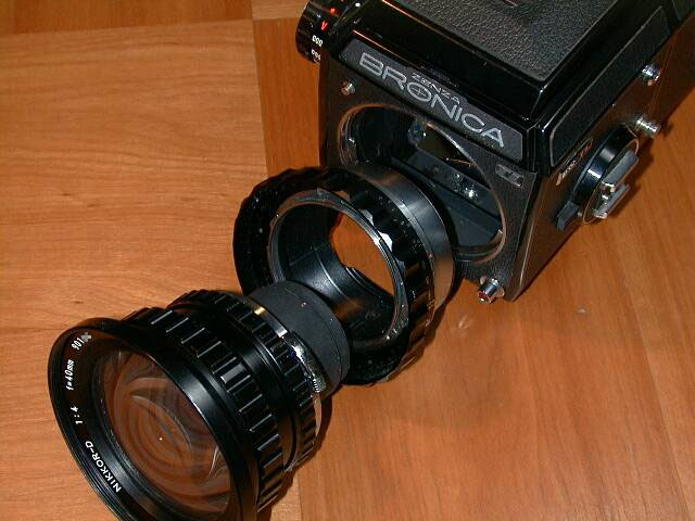 Nikkor lenses for Zenza Bronica