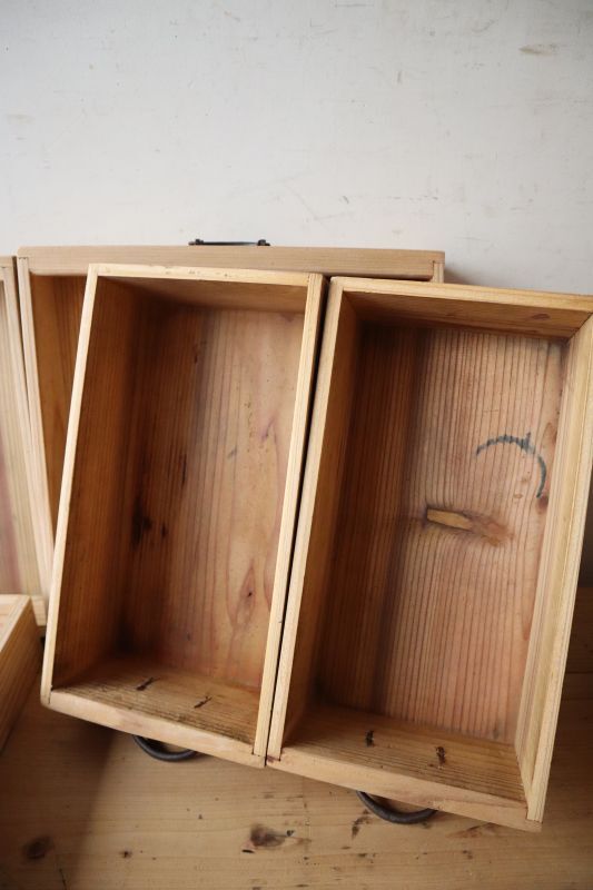 引き出し7杯付き横長収納棚 - 古道具＋original‐紫山‐ shizan